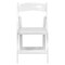 Emma and Oliver 2 Pack Wedding Party Event Wood Folding Chair with Vinyl Padded Seat